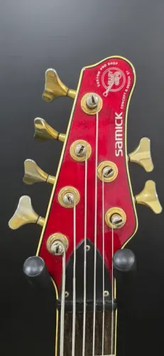 Baixo Samick Custom Pro Shop 6 Cordas (aceito trocas)