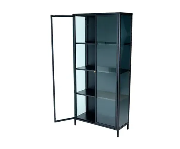 Cristaleira Oslo Preta Westwing Collection
