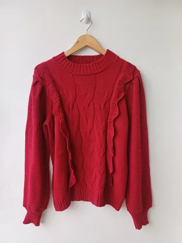 Suéter Vermelho Lez a Lez tam g