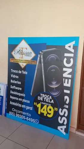 Placas ACM PVC para todas as ocasiões Casa Lojas Escolas