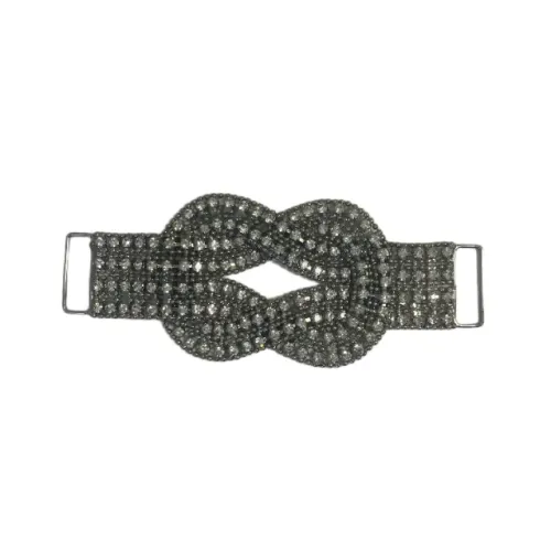 Fivela Para Cinto de Vestido Com Strass Vintage