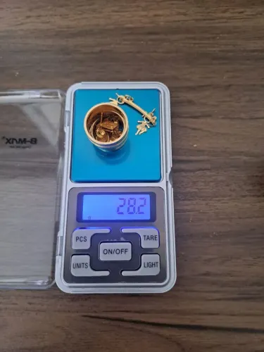 Avaliação de ouro 18 k pagamento avista a domicílio 