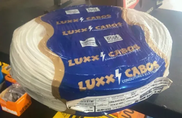 Fio Paralelo 2 x 2,5mm Branco Luxx 