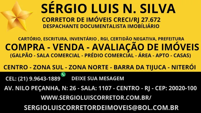 Sergio Luis Despachante Documentalista Imobiliário
