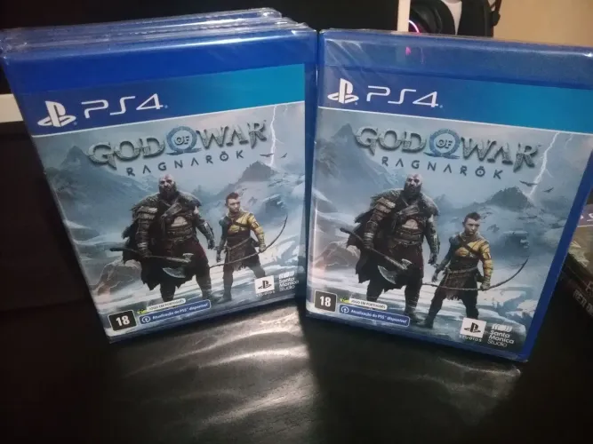 God of War Ragnarök PS4 - Novo !!