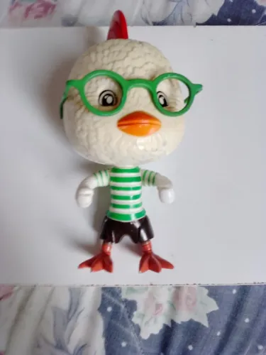 IBRECHÓ - GALINHO CHICKEN LITTLE TOTALMENTE ARTICULADO E FALA - RARO COLECIONÁVEL