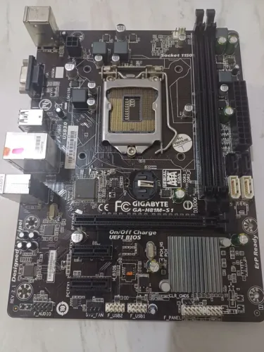 Placa-Mãe DDR3 ,Gigabyte GA-H81M-S1