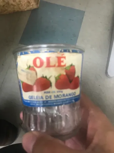 Geleia de morango olé anos 80