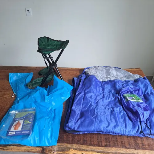 Kit acampamento 