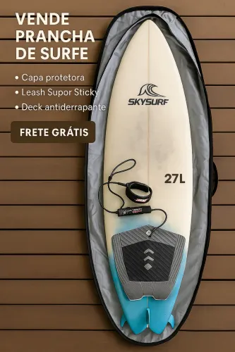 Prancha de Surfe Usada - 27 Litros 