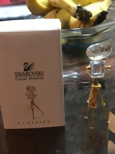 Miniatura de câmera filmadora  Swarovski