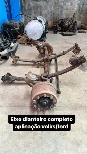 Eixo dianteiro completo volks/ford