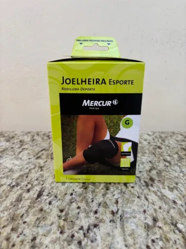 Joelheira Esportiva Mercur G - Praticamente Nova