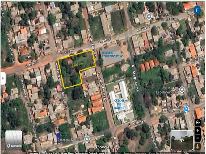 Terreno c casa em Santarém-Pa-2.400m2-Documentado-Direto c Proprietário-Local Privilegiado