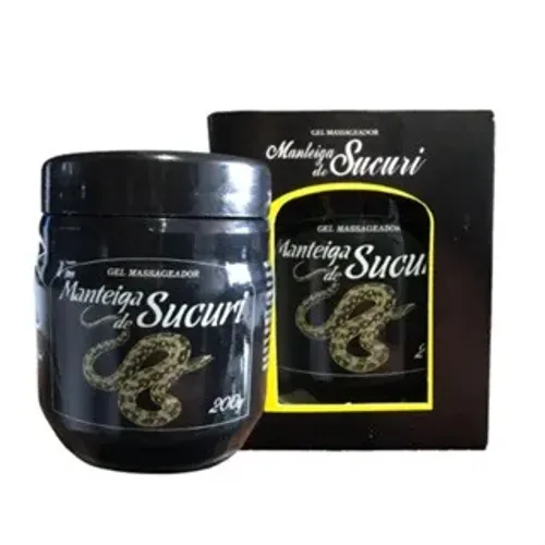 Gel Massageador Manteiga De Sucuri Néctar Banha Extra Forte - 200g Original