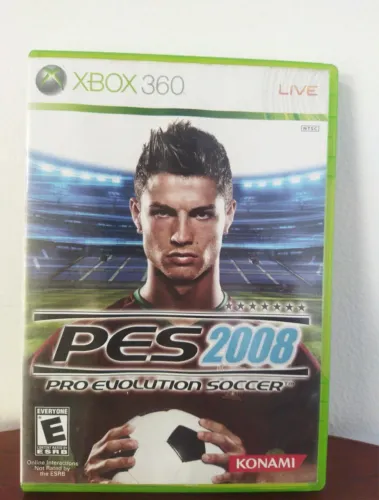 PES 2008 - Xbox 360 em excelente estado