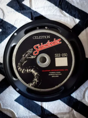 (1987) Celestion Sidewinder S12-150 - Made in UK - RARIDADE 