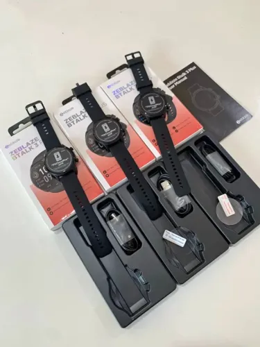 Zeblaze Btalk 3 Plus - Conectividade e estilo em um só smartwatch!