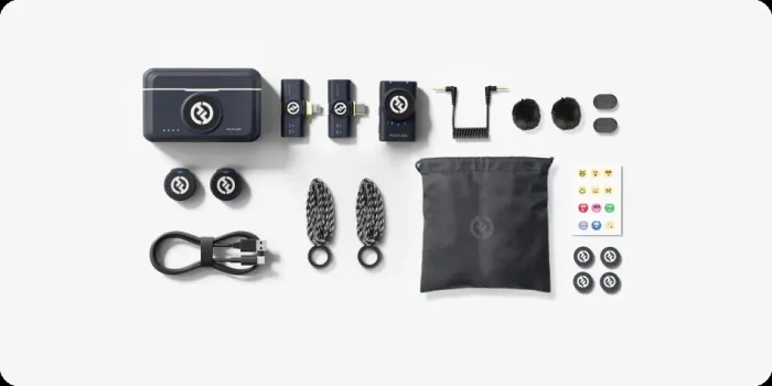 Microfone de lapela sem fio - Hollyland Lark M2 Combo