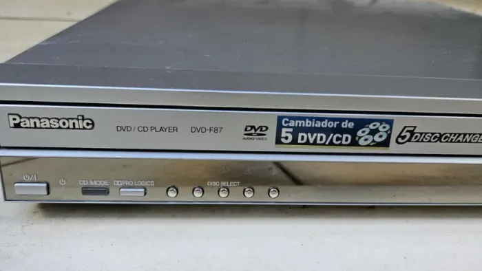 DVD Panasonic F87 05 discos