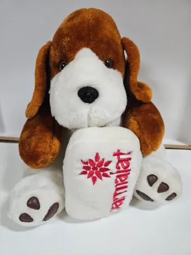 Cachorro de pelúcia Parmalat Vintage