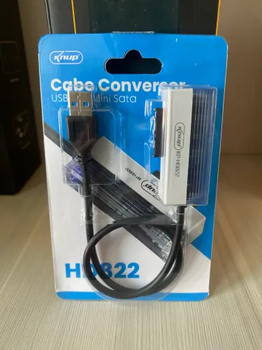 Cabo Conversor USB MINI SATA