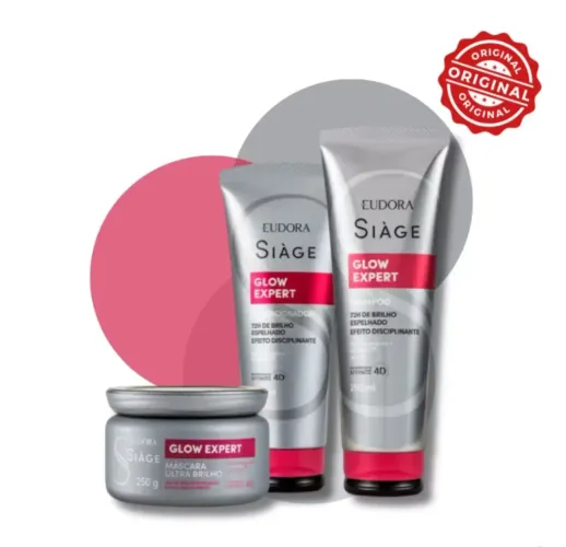 Siàge Glow Expert - Brilho Espelhado e 72h de Duração!