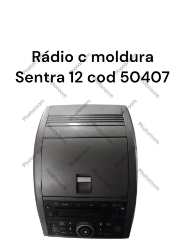 Som original Sentra 12 com moldura
