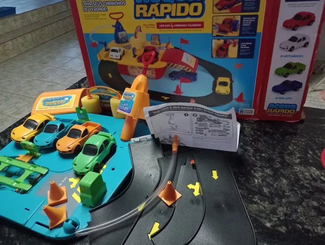 Posto de lavar carrinho Acqua rápido 