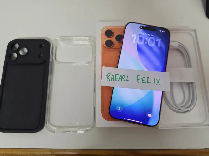 Iphone 17 pro max 256gb laranja (na Garantia)