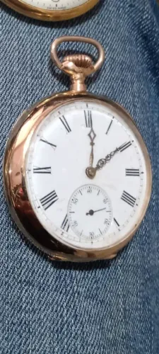 Relógio de bolso ouro 18k