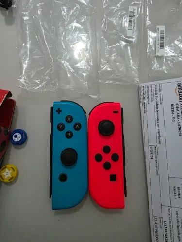 Joycon original quase sem uso com nota fiscal de compra