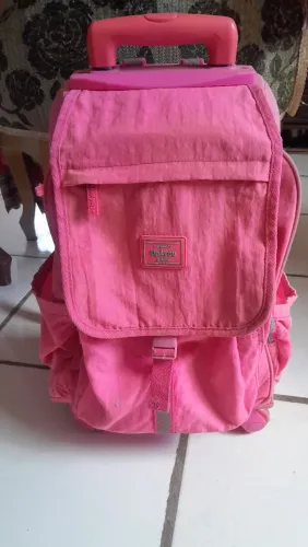 Mochila infantojuvenil 4 rodas