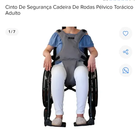 Cinto de segurança em ótimo estado 