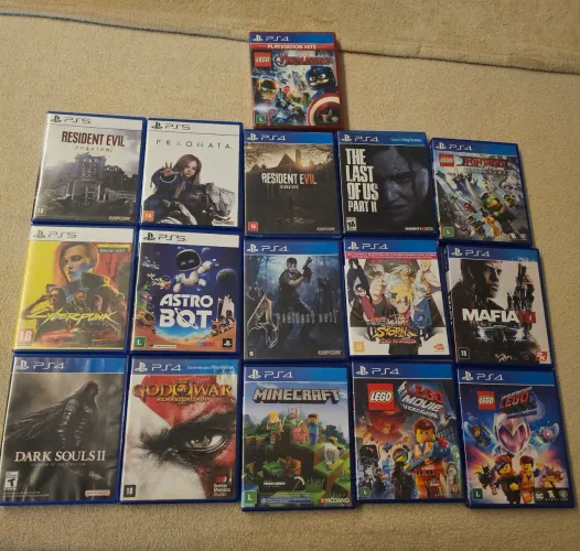 Jogos a partir de 30 reais (conferir preços a legenda)