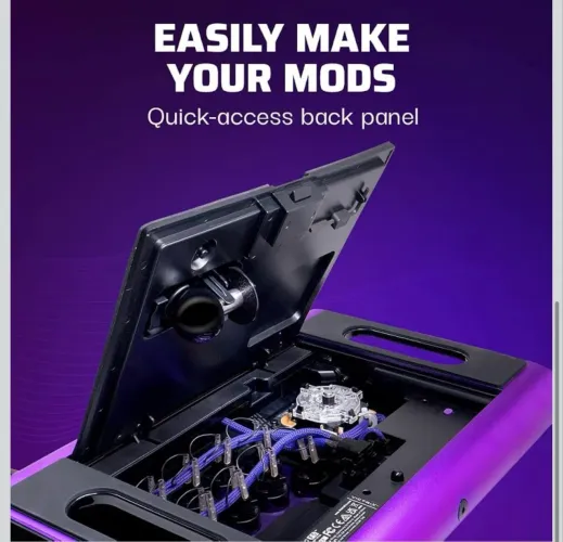 Victrix by PDP Pro FS Arcade Fight Stick for PlayStation 5 - Purple