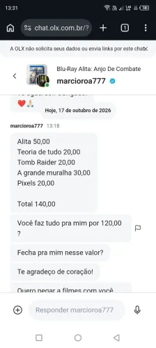 Lote com 5 blu-rays originais e de coleção