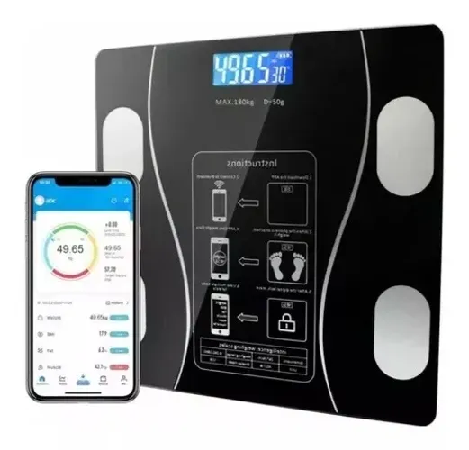 Balança eletrônica de bioimpedância c/app (entregamos)