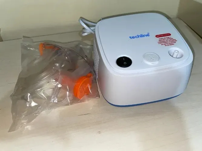 Nebulizador Inalador Compressor Techline Nb-03 127v/220v