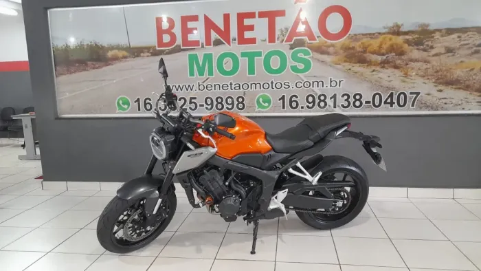 HONDA CB 650 R ABS LARANJA 2024