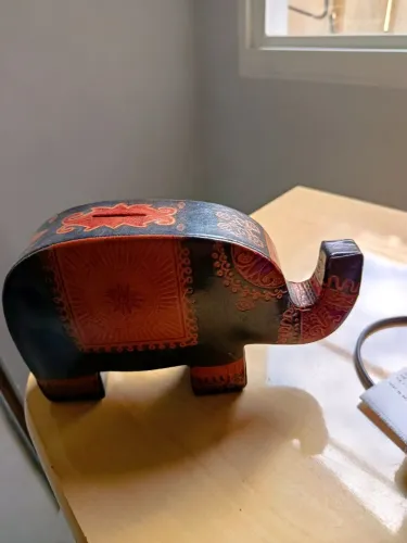 Cofrinho modelo Elefante Índia