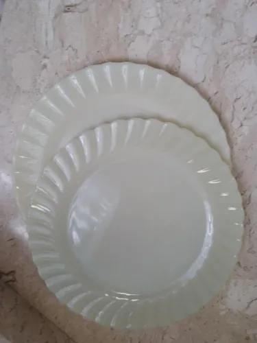 02pratos redondos 30cm Colorex antigo