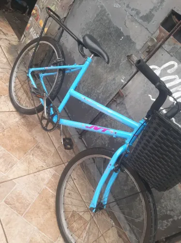 Linda bike feminina aro 26 pintura cestinha e bagageiro precinho pra retirar agora 