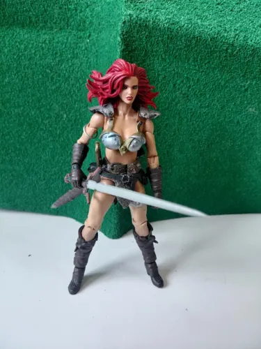 Guerreira nórdica actions figure