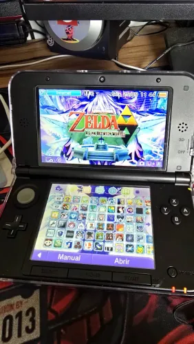 3ds xl azul 128gb + DSPico 32gb