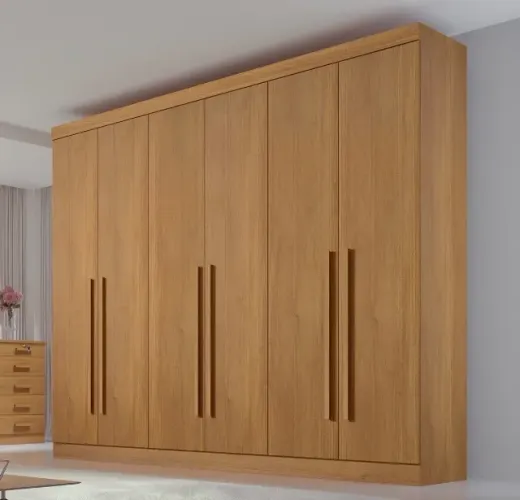 Guarda-Roupa Casal Elegance Premium 6 Portas e 6 Gavetas 100% MDF