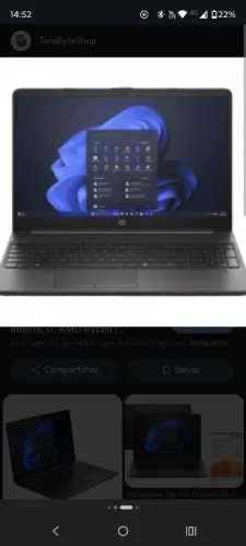 Notebook Core I3. Aceito cartão de crédito. Foto ilustrativa. NoteFaça top pronto para uso