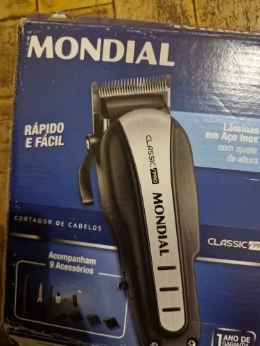 Cortador de Cabelos Mondial Classic Pro