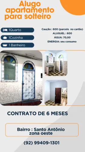 Alugou um apt para solteiro , sem animais e filho pelo fato de ser pequeno