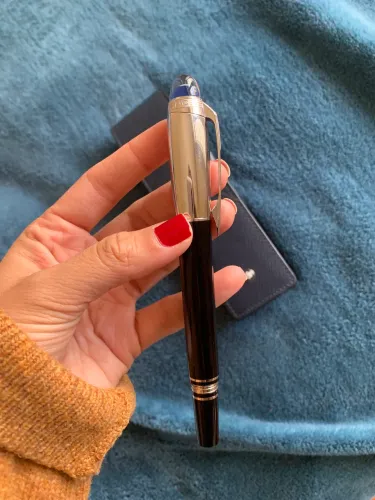 caneta montblanc modelo starwalker emeisterstuck